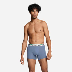 Levis Men Placed Sprtswr Logo Boxer Brief Org 2P Blue