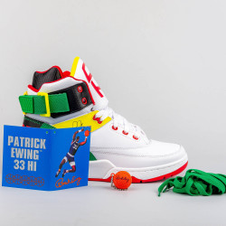 Ewing Athletics 33 HI X SALT-N-PEPA BLACK/JELLY BEAN/CHINESE RED