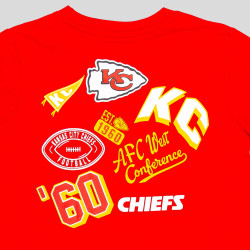 OUTER STUFF NFL STREET LEGENDS SS CTN TEE CHIEFS RED