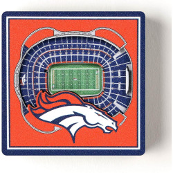 Youthefan Nfl 3D Stadiumview Magnet Denver Broncos (7Cm X 7Cm)