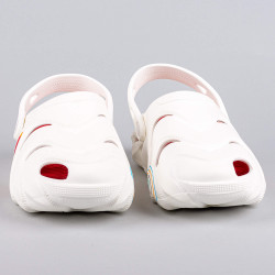 Sandále PEAK Taichi Clogs Species Olympic WHITE/RED