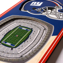 Youthefan NFL 3D Stadium Banner New York Giants (15x48 cm)