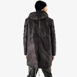 Pánska parka VSCT Clubwear Corporate Army Parka maskáčová