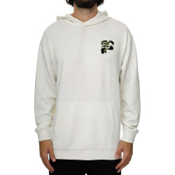 FILA CATANZARO elongated hoody Egret