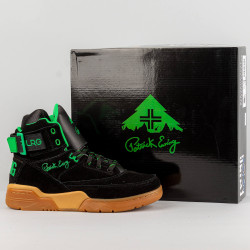 Ewing 33 Hi X Lrg Suede Black/Green/Gum