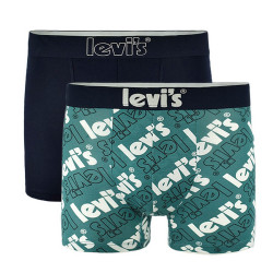 Levis Men Poster Logo Aop Boxer Brief 2P Blue Combo