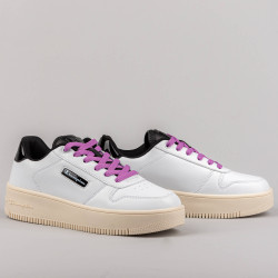 Champion Low Cut Shoe Rebound Plat Metal White/Black/Pink