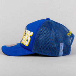 Mitchell & Ness NBA Billboard Trucker Snapback Hwc Golden State Warriors Blue