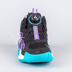 Detské basketbalové tenisky Peak Kids Basketball Shoes Disc Ultralight Black/Lakers Purple
