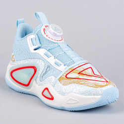 Detské basketbalové tenisky Peak Kids Basketball Shoes Big Triangle 2.0 Disc Lt.Blue