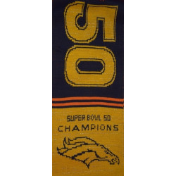 DENVER BRONCOS SUPER BOWL 50 CHAMP šál