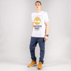 Timberland Graphic Tee White