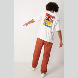 Champion Woven straight hem pants Brown