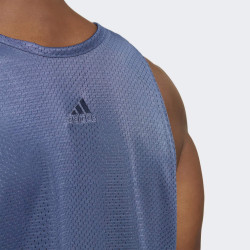 Adidas Men Worldwide Hoops Creator 365 Tank Top Black/Blue