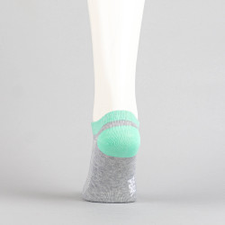 Dámske členkové ponožky PEAK Fashion Anklet sivo-mentolové