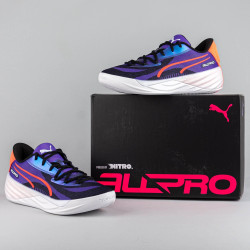 Puma All-Pro Nitro Shoe Violet/Black/Pink Alert