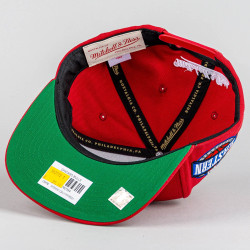 Šiltovka Mitchell & Ness NBA Conference Patch Snapback HWC Chicago Bulls červená