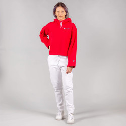Champion Logo Hooded Sweatshirt Red
