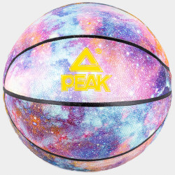 Basketbalová Lopta Peak Rainbow (sz. 5) Purple/Yellow