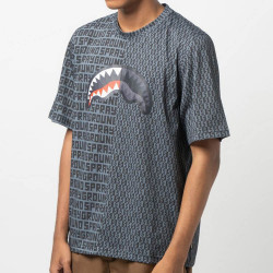 Sprayground Eclipse Split T-Shirt Black