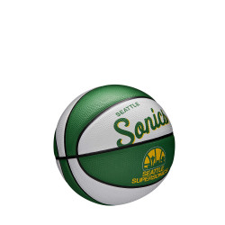 Wilson NBA Team Retro Mini Basketball Seattle Supersonics (sz. 3)