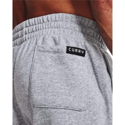 Under Armour Men's Curry Fleece Sweatpants Mod Gray Full Heather / Black