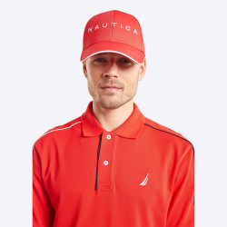 Nautica Robson Snapback Cap True Red