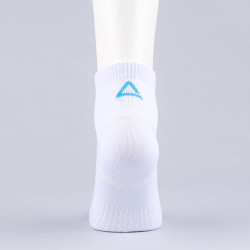 Peak Medium Cut Socks White