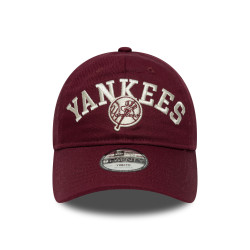 Detská šiltovka New Era New York Yankees Youth MLB College Dark Red 9TWENTY Adjustable Cap bordová