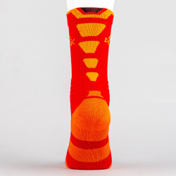 Basketbalové ponožky PEAK Basketball Socks červeno-oranžové