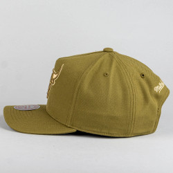 Šiltovka Mitchell & Ness NBA Fashion Basic PRO Snapback Chicago Bulls olivová