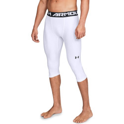 Under Armour Baseline Knee Tight White