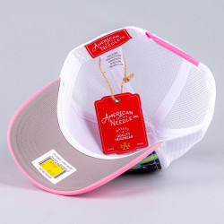 American Needle Riptide Valin - California - White-Electric Bubblegum
