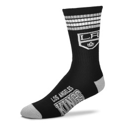 FBF Originals NHL 4 Stripes Crew Socks Los Angeles Kings