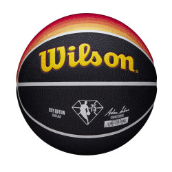 Wilson NBA Team City Collector Basketball Utah Jazz - Navy (sz. 7)