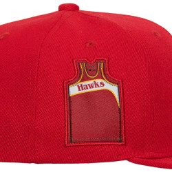 Mitchell & Ness Jersey Love Snapback Hwc Atlanta Hawks Red