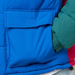 Karl Kani OG Block Puffer Jacket navy/red/blue