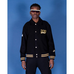 Sprayground Golden Tiger Varsity Black