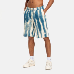 Fila CASARES AOP baggy shorts Antique White Water Abstract AOP