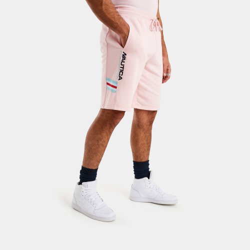 Nautica Competition Agiou 9.5'' Fleece Short Cameo Pink