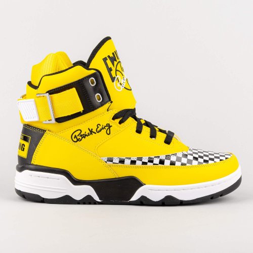 Ewing Athletics 33 HI “NYC Taxi” Yellow/Black White Inspired by NYC Taxi