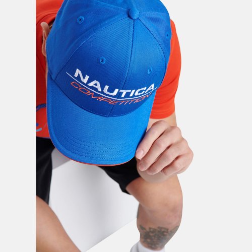 Nautica Tappa Snapback Cap Blue