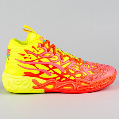 Basketbalové tenisky Puma LaMello Ball MB.04 LOVE Pink Alert/Yellow Alert