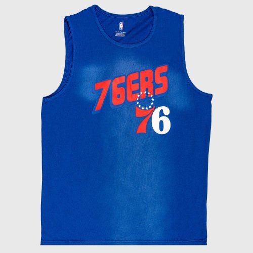 Detské tielko OUTERSTUFF NBA RIDE THE TIDE TANK TOP PHILADELPHIA 76ERS modré