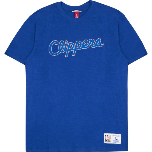Mitchell & Ness Slub S/S Tee LOS ANGELES CLIPPERS Royal