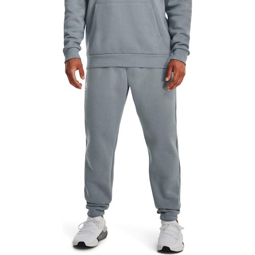 Under Armour Men's UA Essential Fleece Joggers Harbor Blue / White