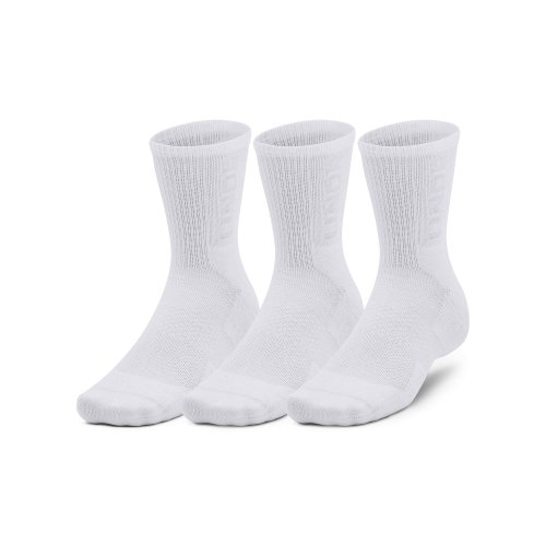 Under Armour UA 3-Maker 3pk Mid-Crew White