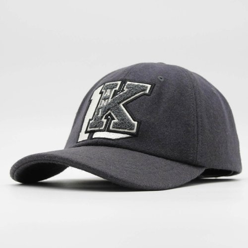 Karl Kani KK Retro Patch Wool Blend Cap Anthracite