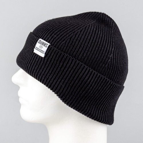 Čiapka DJINN'S Basic Beanie Wooly Knit Black