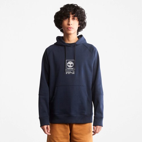 Timberland HW Stack Hoodie Reg Dark Sapphire